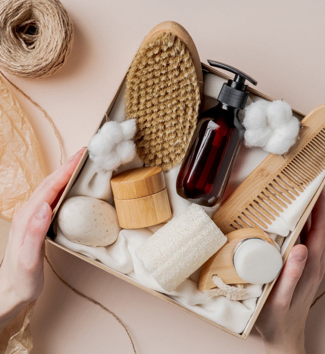 Postpartum Bathroom Box for new mamas